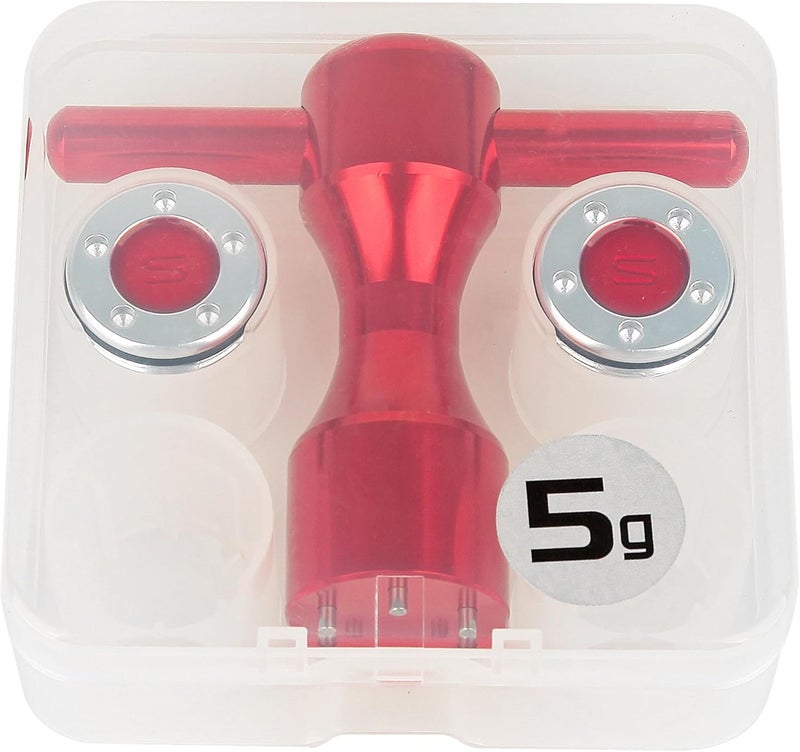 FoFoFo Golf Putter Weights Compatible with Scotty Cameron 2pcs Red 5g/10g/15g/20g/25g/30g/35g/40g/45g with Wrench Kit Set Compatible with Titleist Scotty Cameron Putter Newport - Image 3